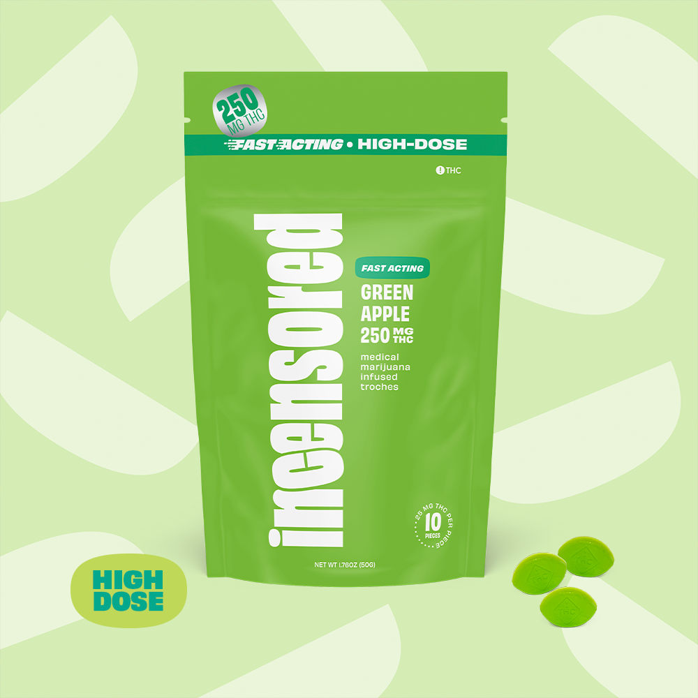 Green Apple Fast Acting Troche