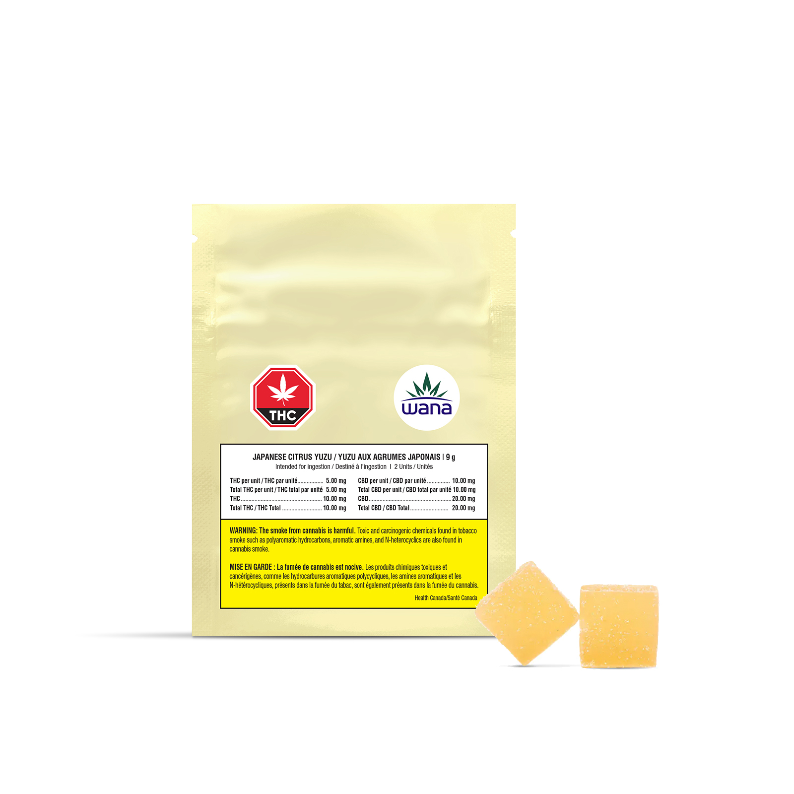 2:1 Japanese Citrus Yuzu Sour Soft Chews 2-pack