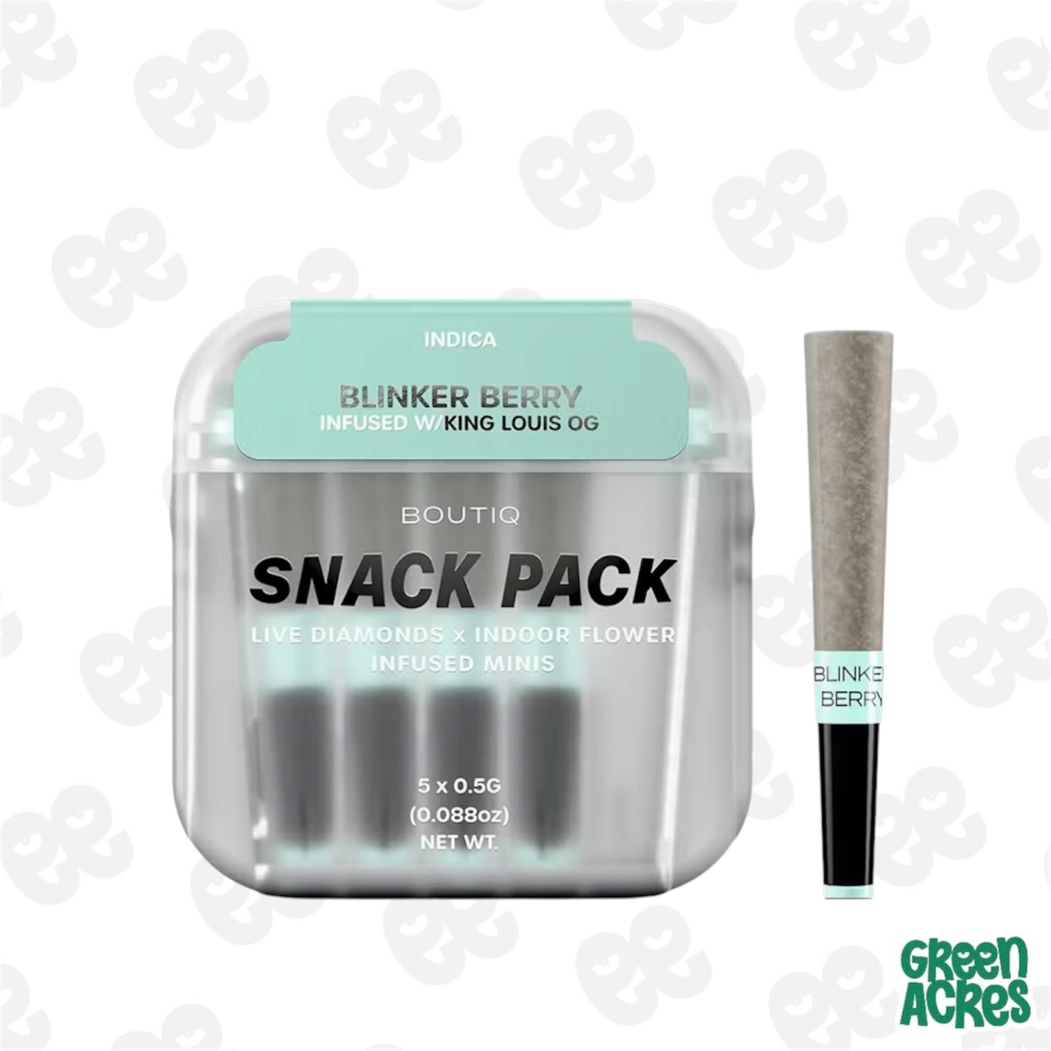 Boutiq: Blinker Berry 5pk Infused Snack Pack (5x0.5g)