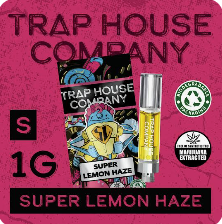 TRAP HOUSE COMPANY 510 VAPE CART | SUPER LEMON HAZE