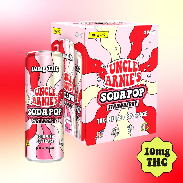 Uncle Arnie Sodapop Strawberry 10mg