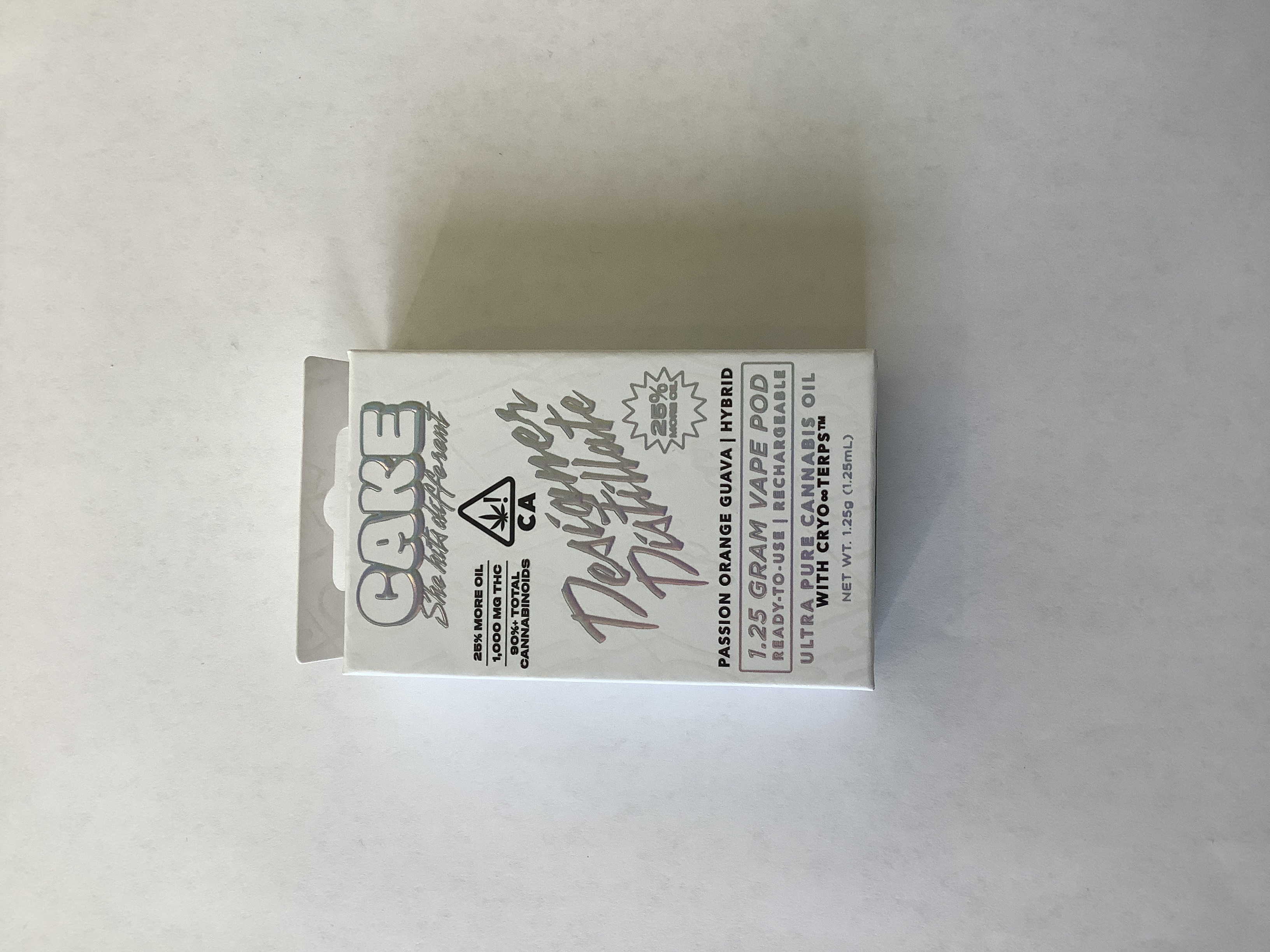 CAKE - DISPOSABLE (DISTILLATE) - - HYBRID - PASSION ORANGE GUAVA