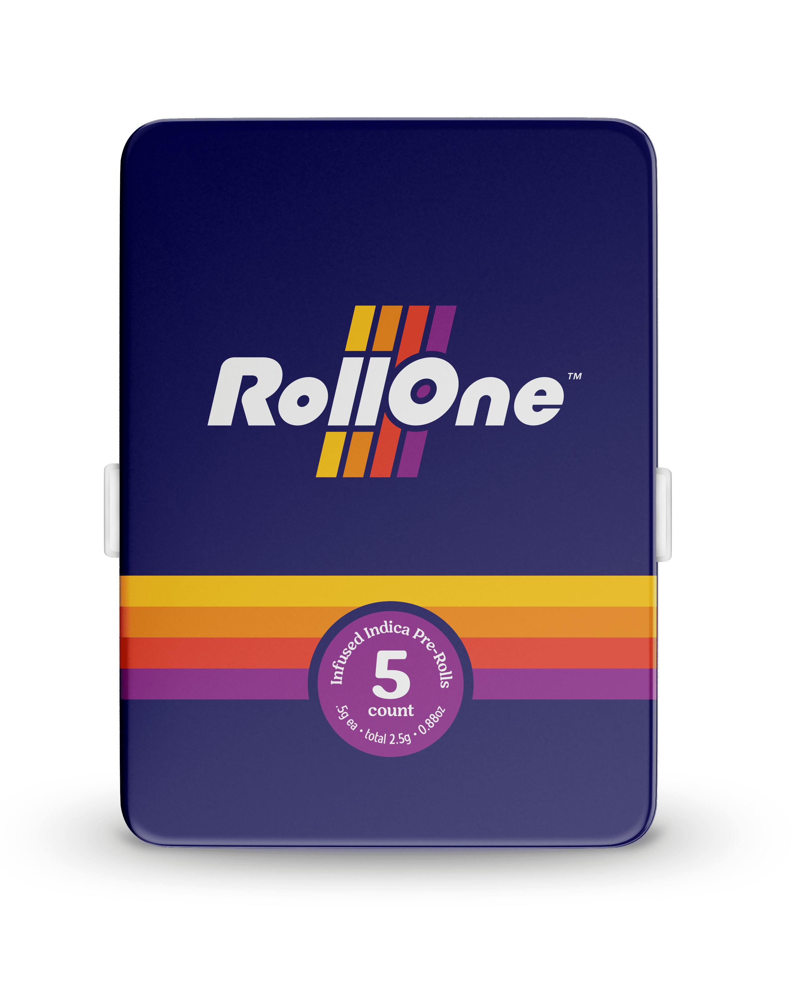 Roll One Infused Prerolls 5pk Sativa Super Lemon Haze