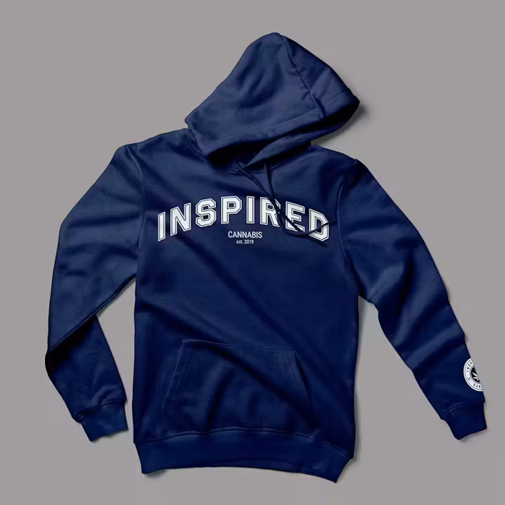 LS INSPIRED CANNABIS HOODIE UNIFORM NAVY SS23 - XL