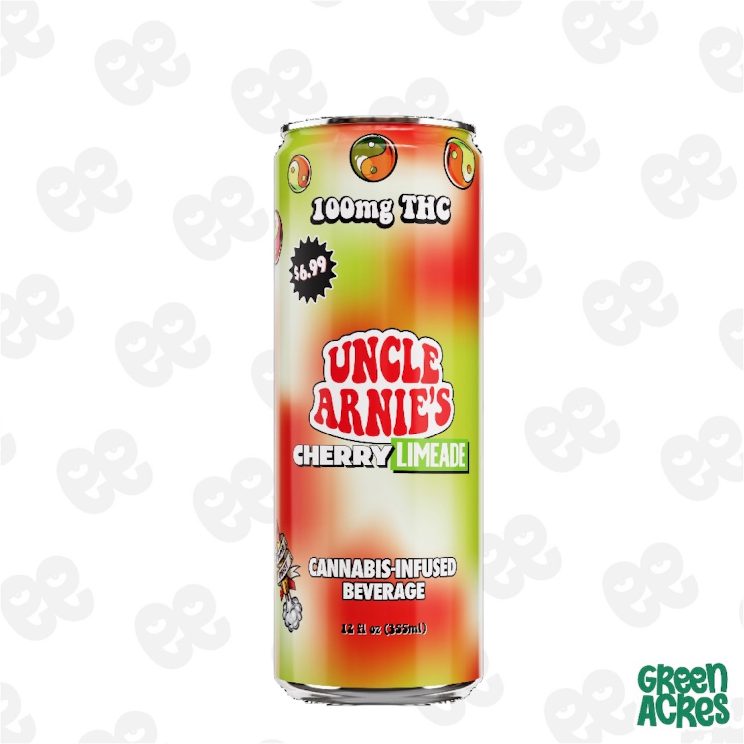Uncle Arnie's: Cherry Limeade 100MG Soda