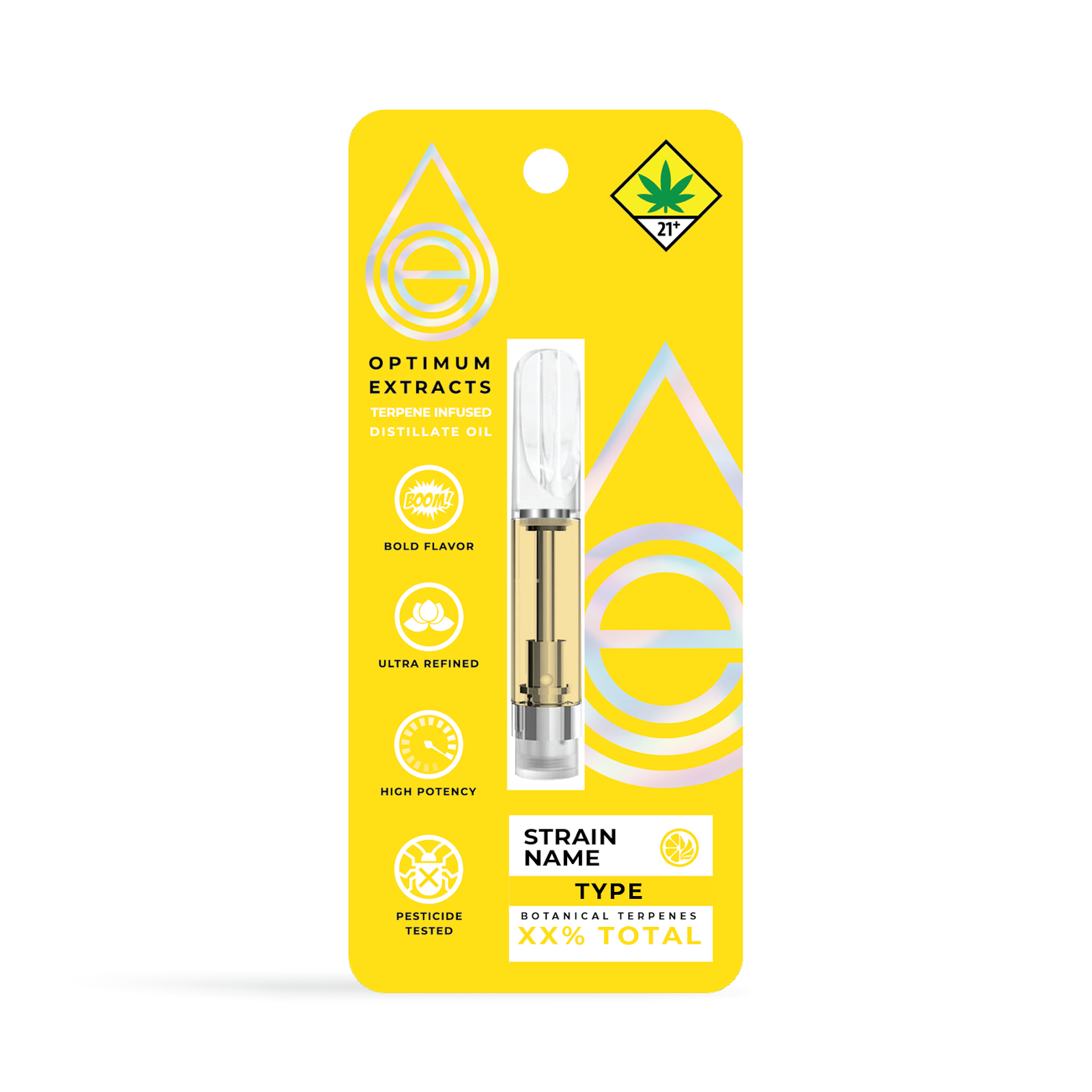 Blue Razz Sherbet Botanical Terpene Distillate Cartridge | 1g