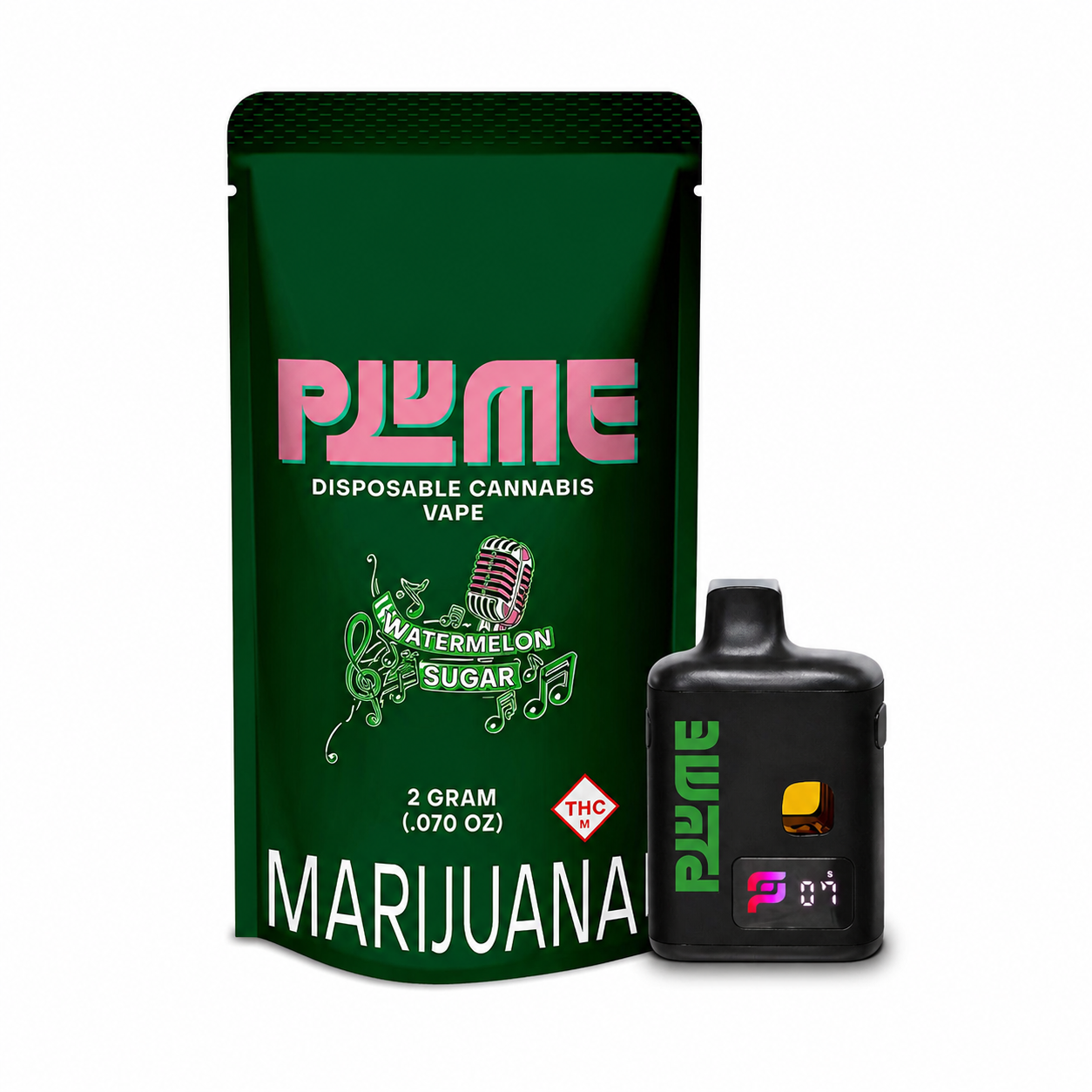 PLUME DISPOSABLE WATERMELON SUGAR (I/H) 2G