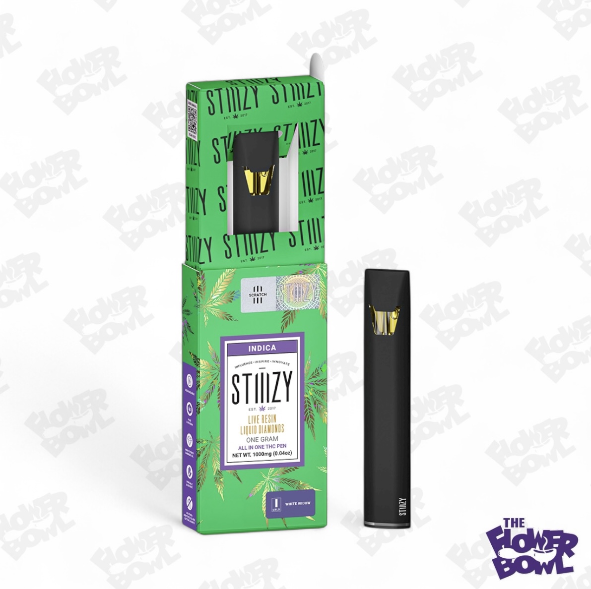 Stiiizy: White Widow Liquid Diamonds 1G AIO
