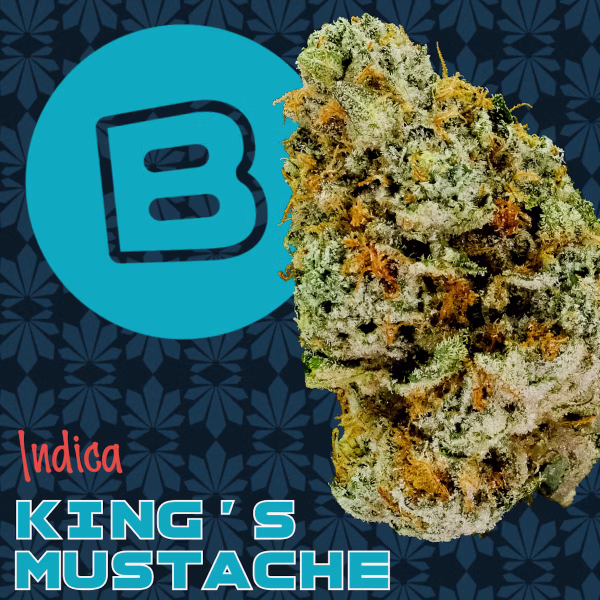 King's Mustache - Indica Flower - 3.5g