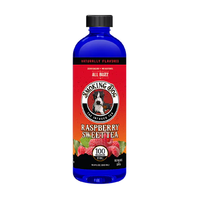 THC Tea - 16.9 fl oz - 100 MG - Raspberry Sweet Tea