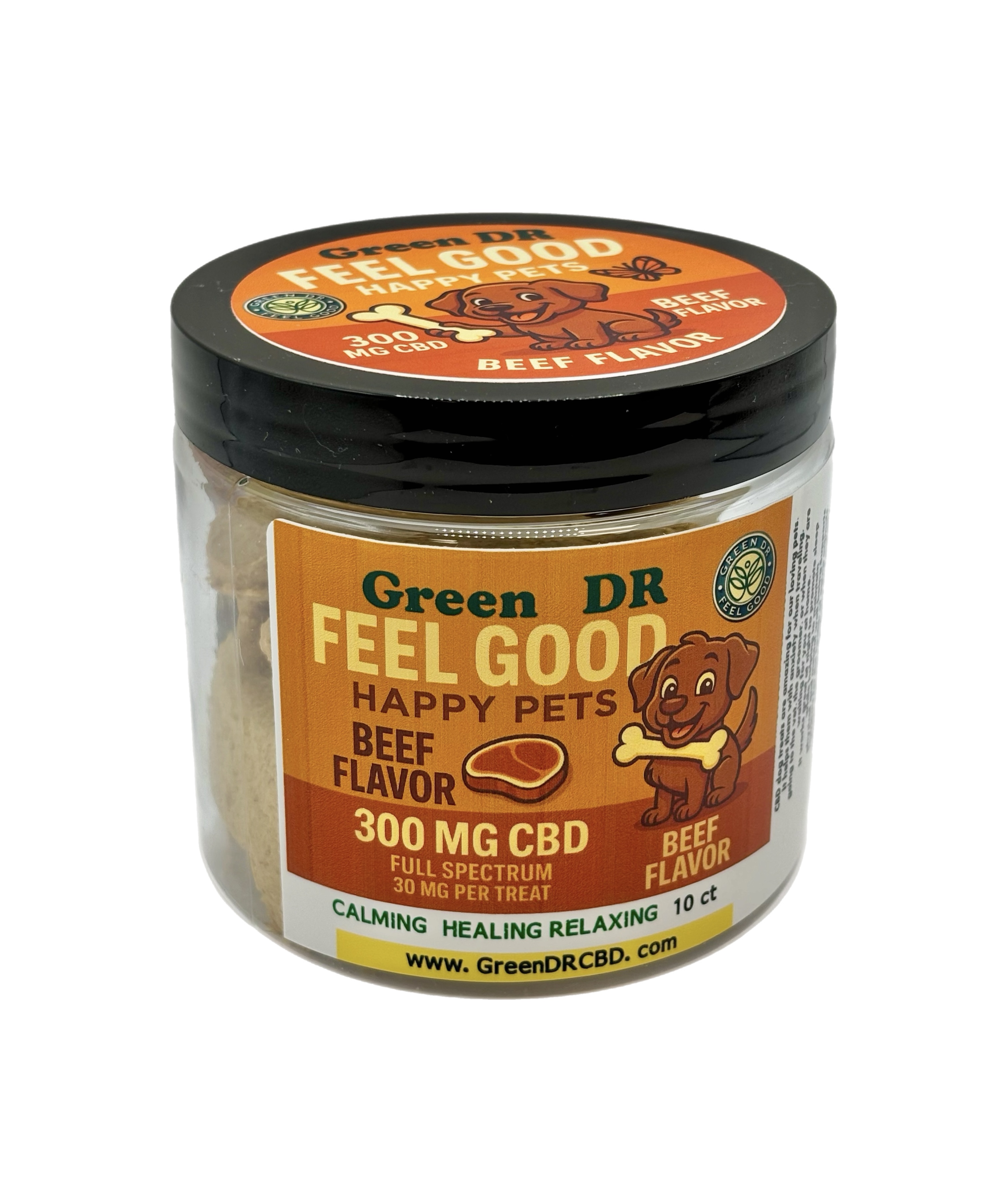 Green Dr. | Dog Treats | Beef | 300mg