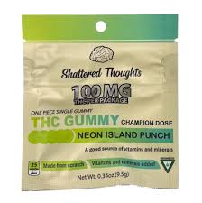 Neon Island Punch 1PK 100MG Gummie