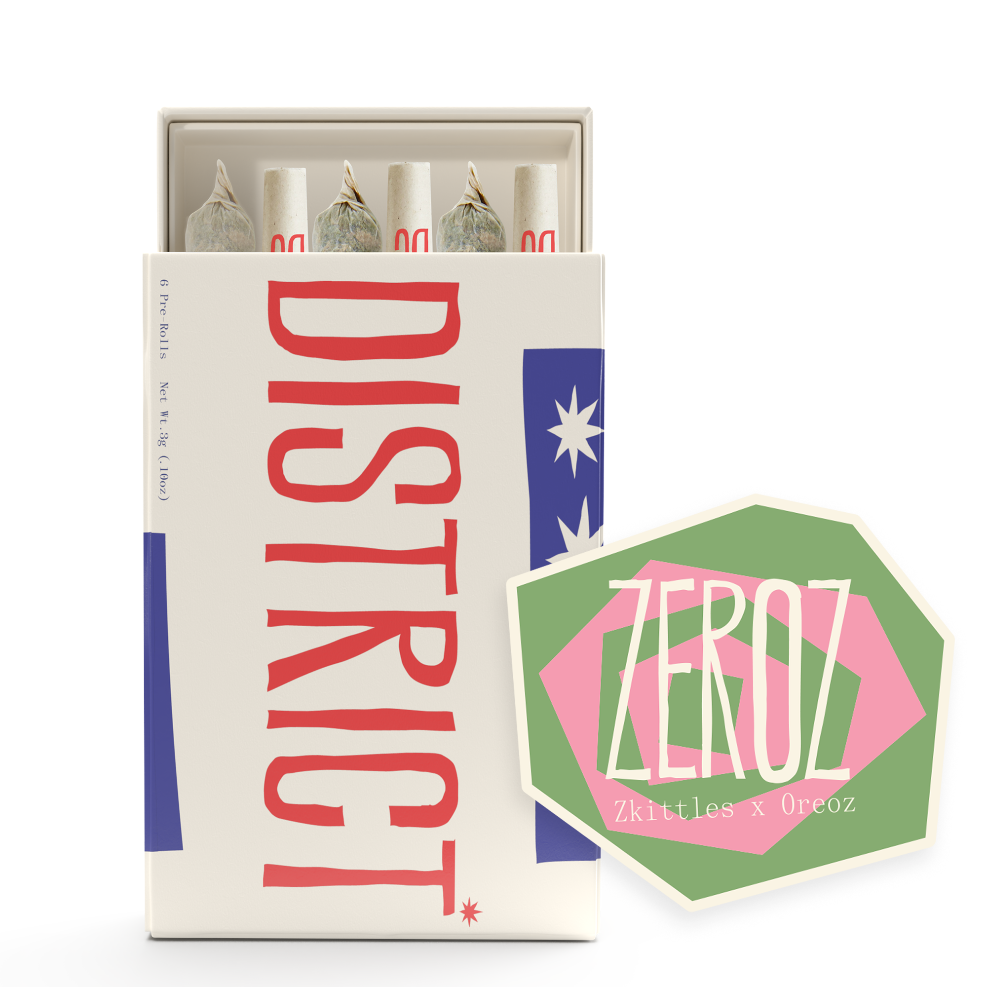 Zeroz Pre-Roll Pack (6ct)