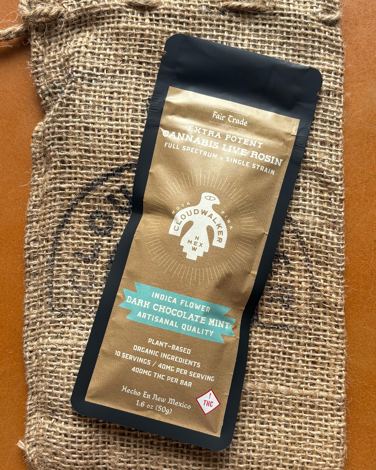 Mint | Dark Chocolate | Medical Chocolate (400mg THC)