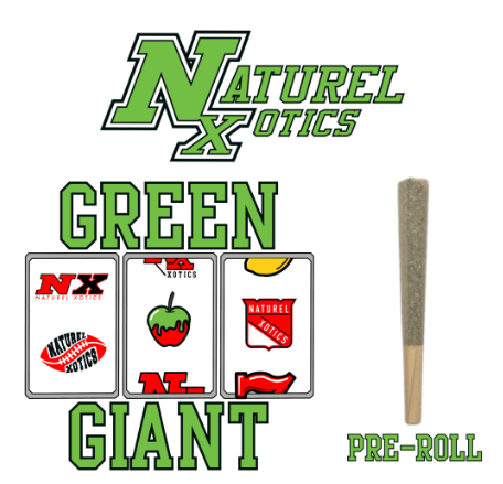 Preroll | Green Giant (H) Naturel Xotics