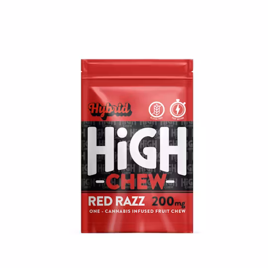 High Chew Fruit Chew - Red Razz - 200mg