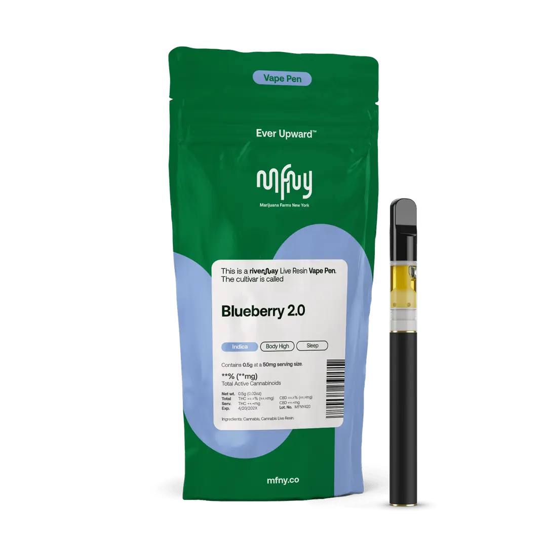 MFNY | Blueberry 2.0 | Live Resin Vape Pen | 0.5g