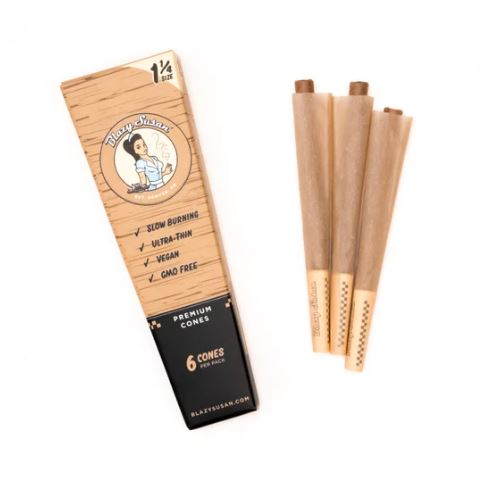 1 1/4 Unbleached Cones