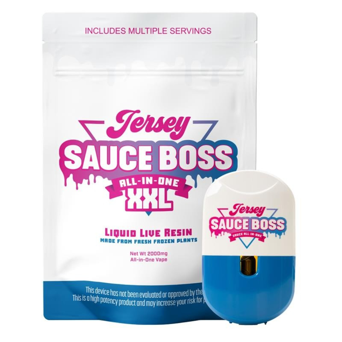 Blue Zushi Live Resin Sauce AIO 1g