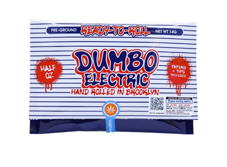 Dumbo Electric | Peanut Butter Muffin | Indica | Pre-Ground Flower