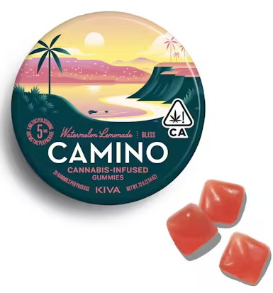 Watermelon Lemonade [H] - 100MG 'Bliss' Gummies 20PK