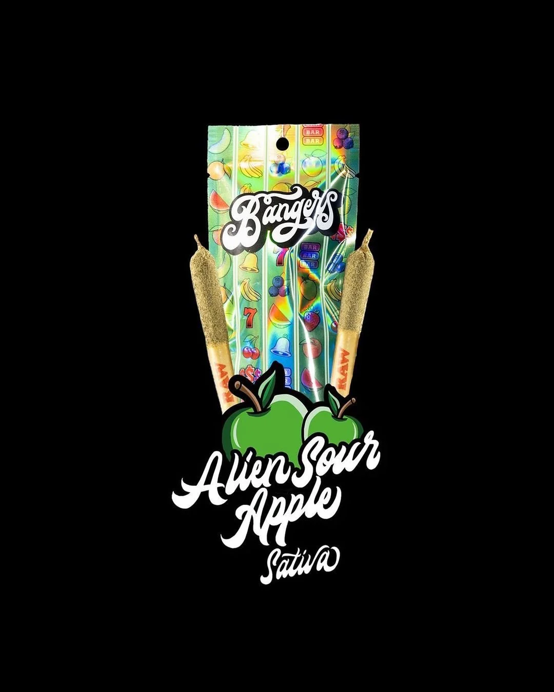 Infused Preroll - Alien Sour Apple (S)
