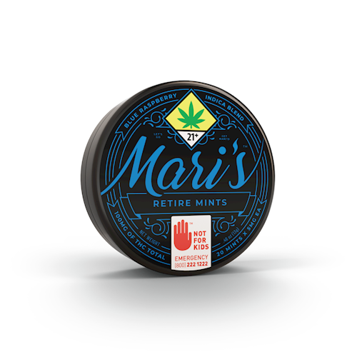 Blue Raspberry Retire Mints