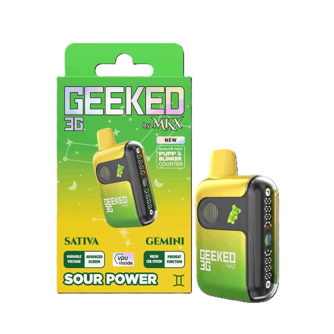 Geeked by MKX 3g Disposable - Sour Power