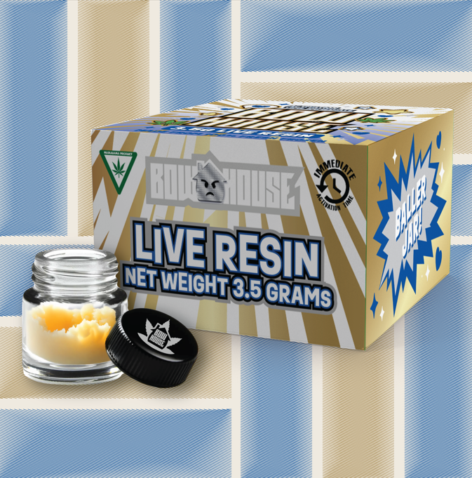 Bow House - Blue Glue Live Resin Badder 3.5g