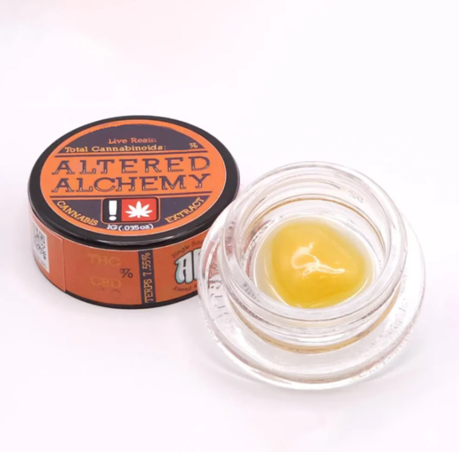 Cotton Candy Clouds Live Resin Dab (Altered Alchemy)