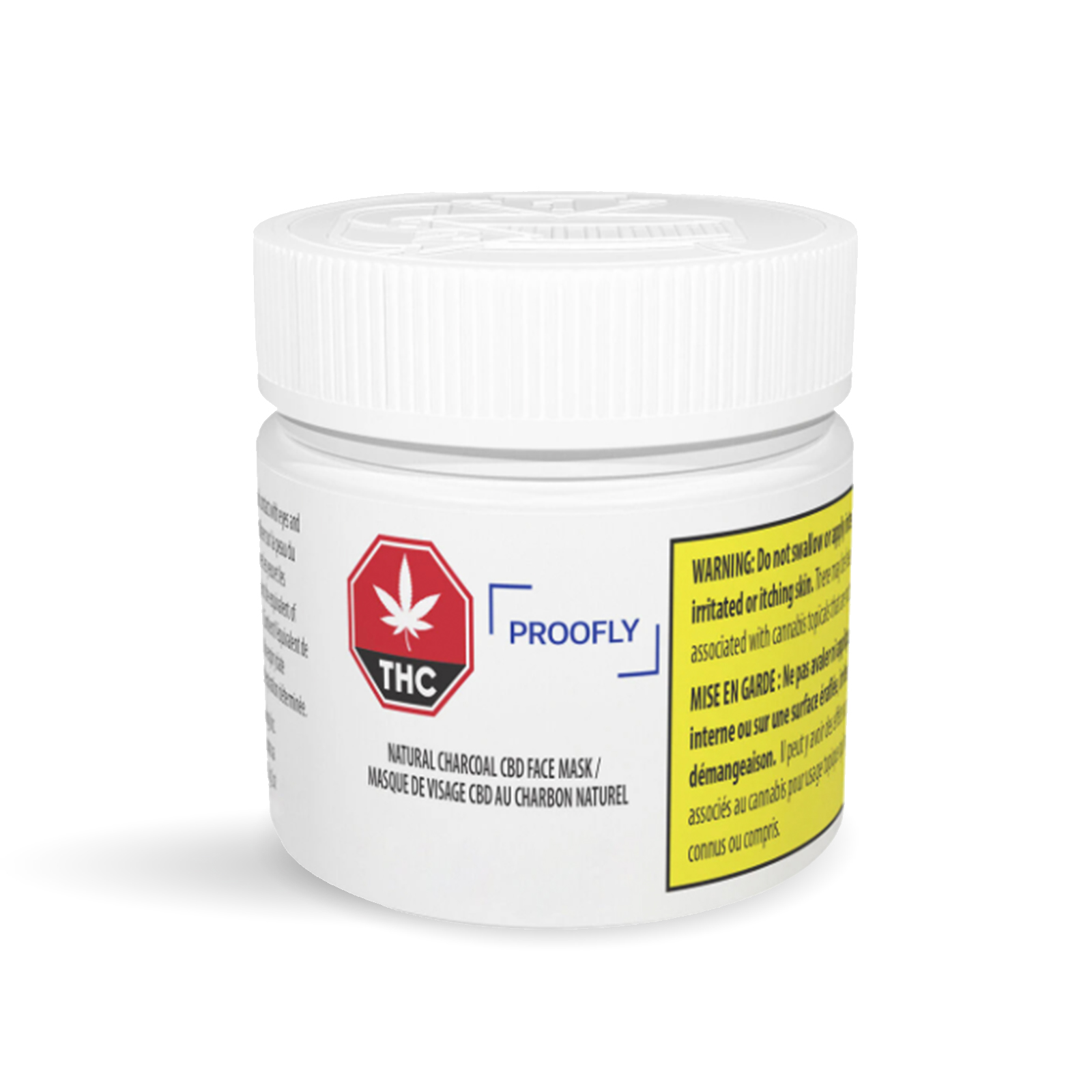 Natural Charcoal CBD Face Mask | 100g