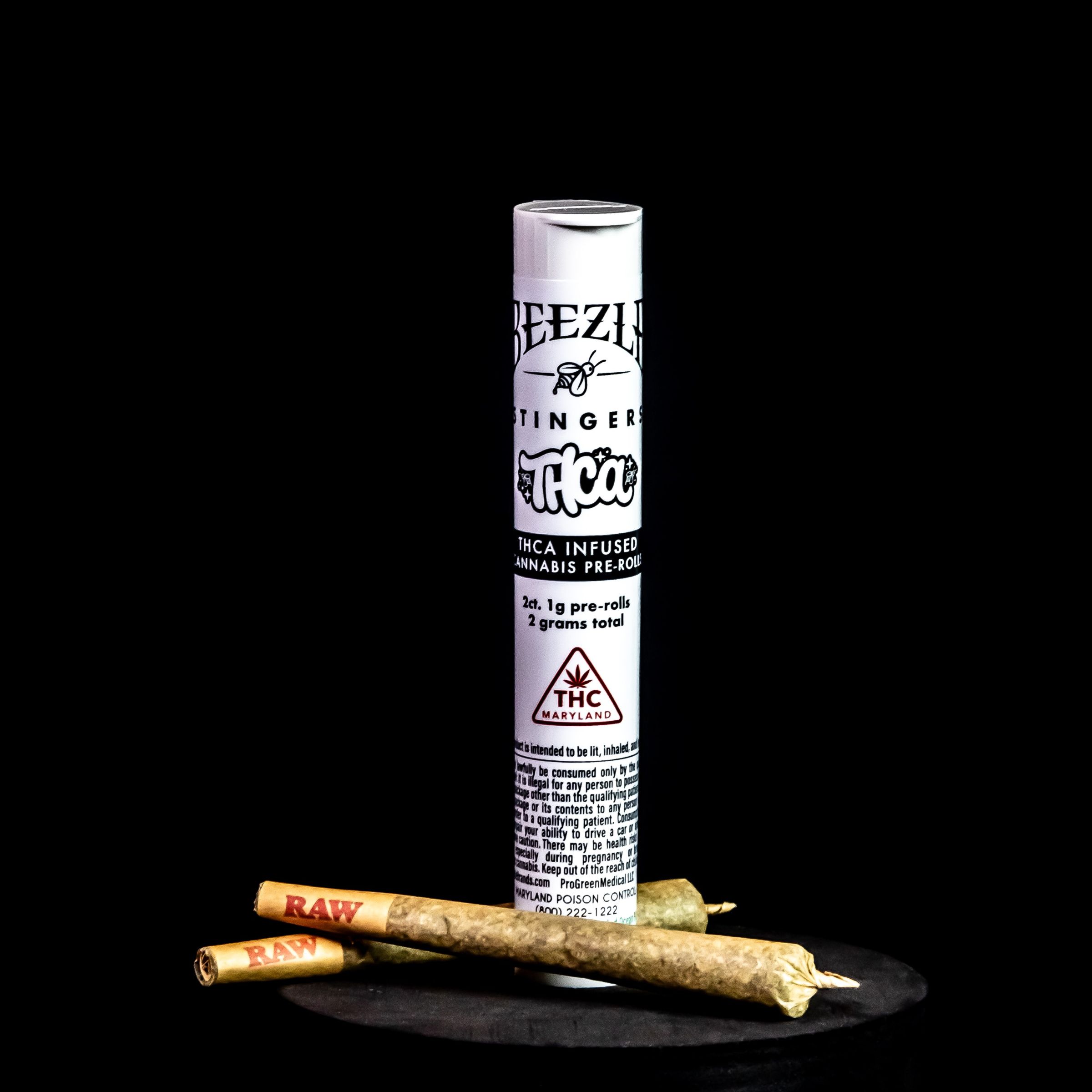 Beezle - Stingers: Tri State Banana THCA Infused Pre-Roll