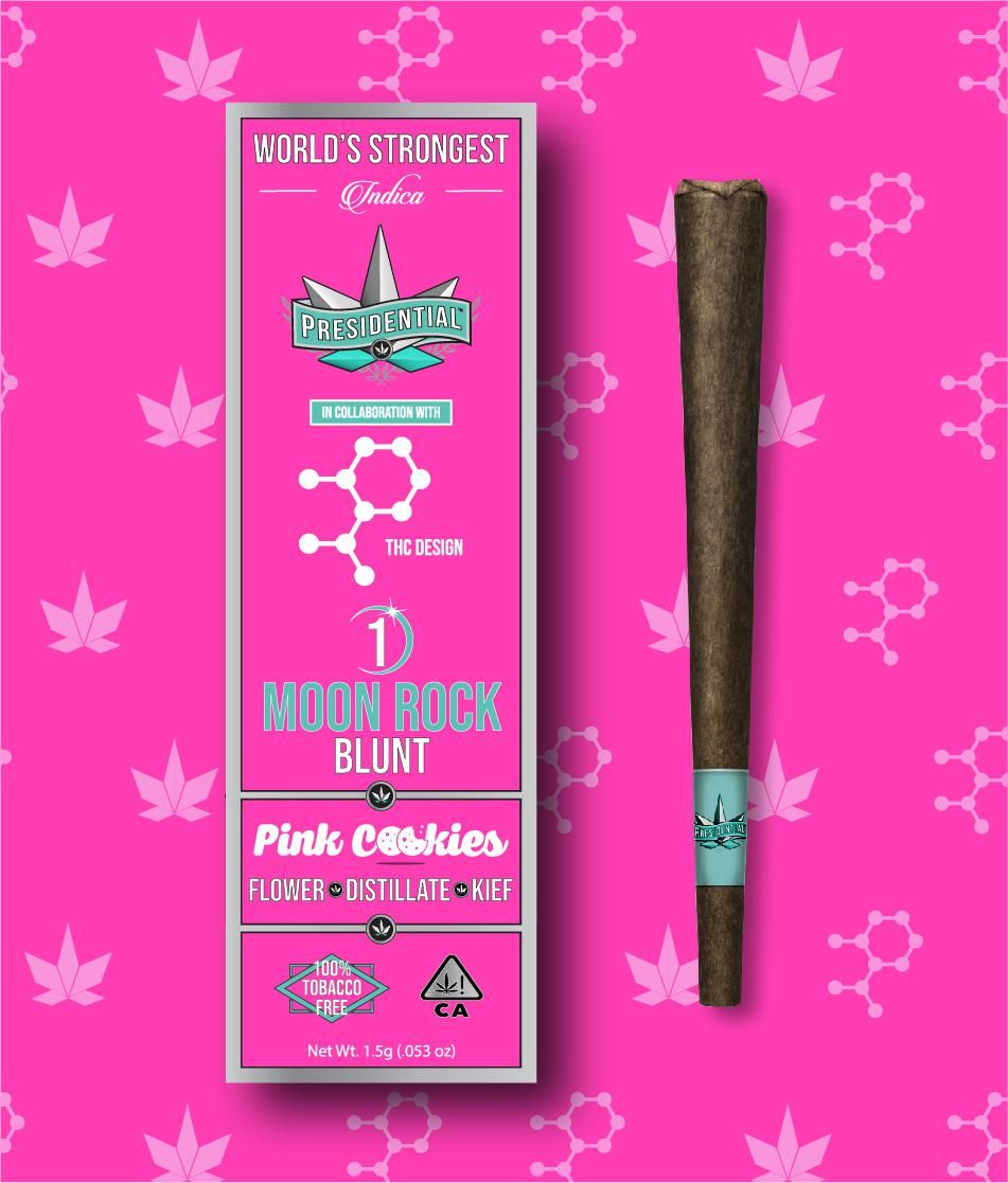 INFUSED BLUNT - - INDICA - PINK COOKIES