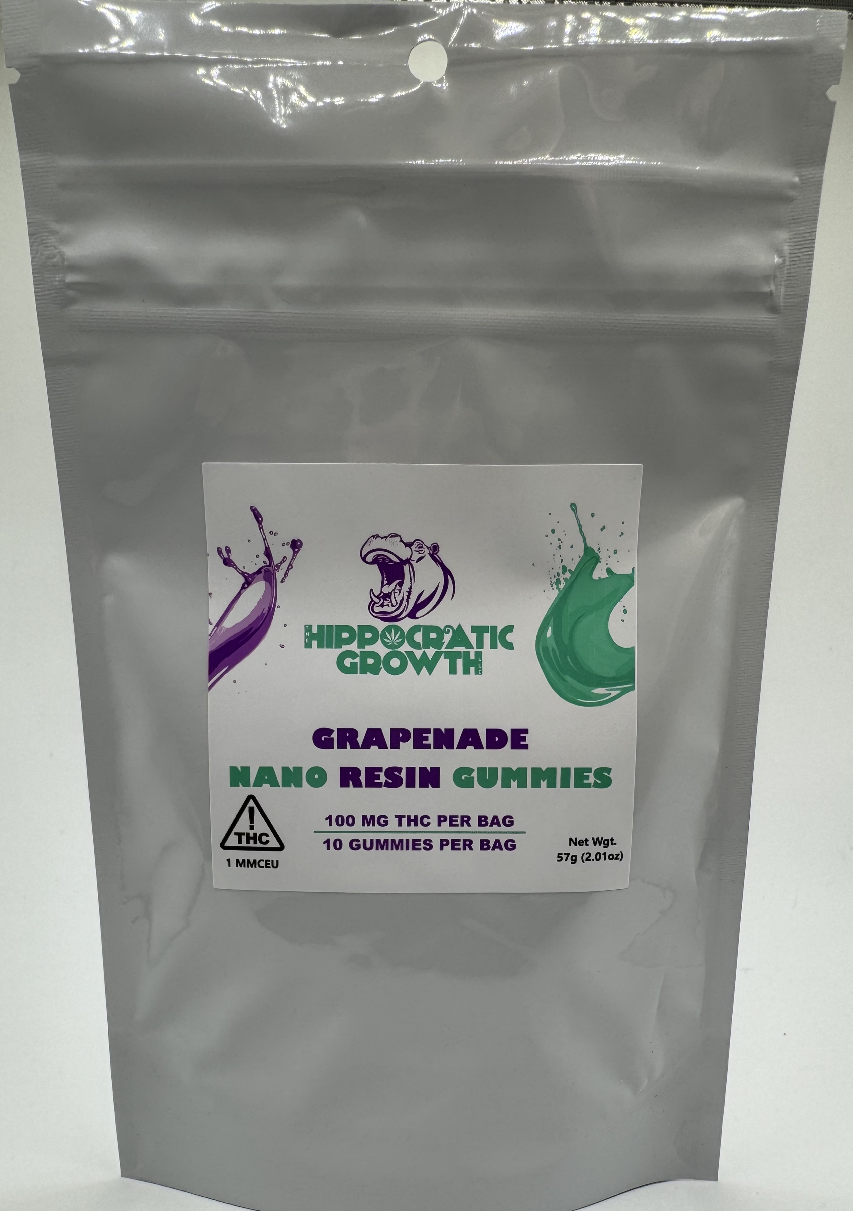 Nano Infused Grapenade Gummies