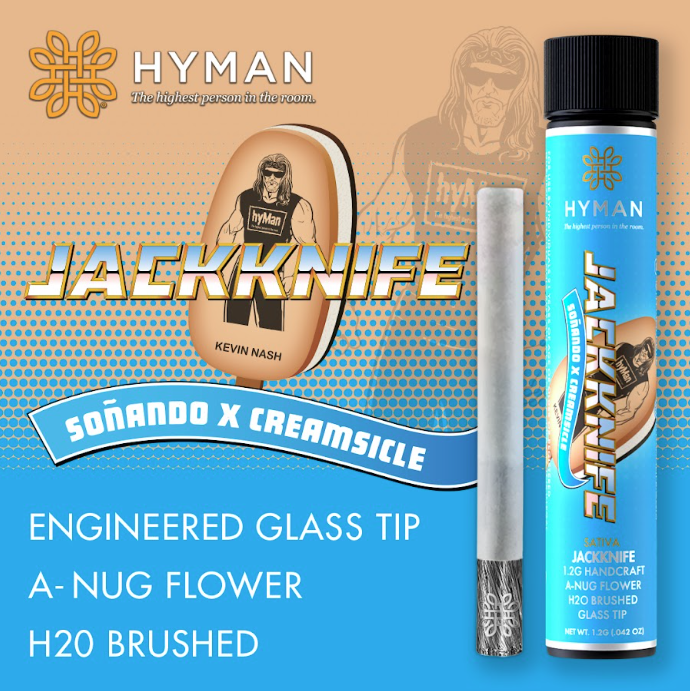 Hyman Handcraft Pre Roll - Jackknife (Kevin Nash)