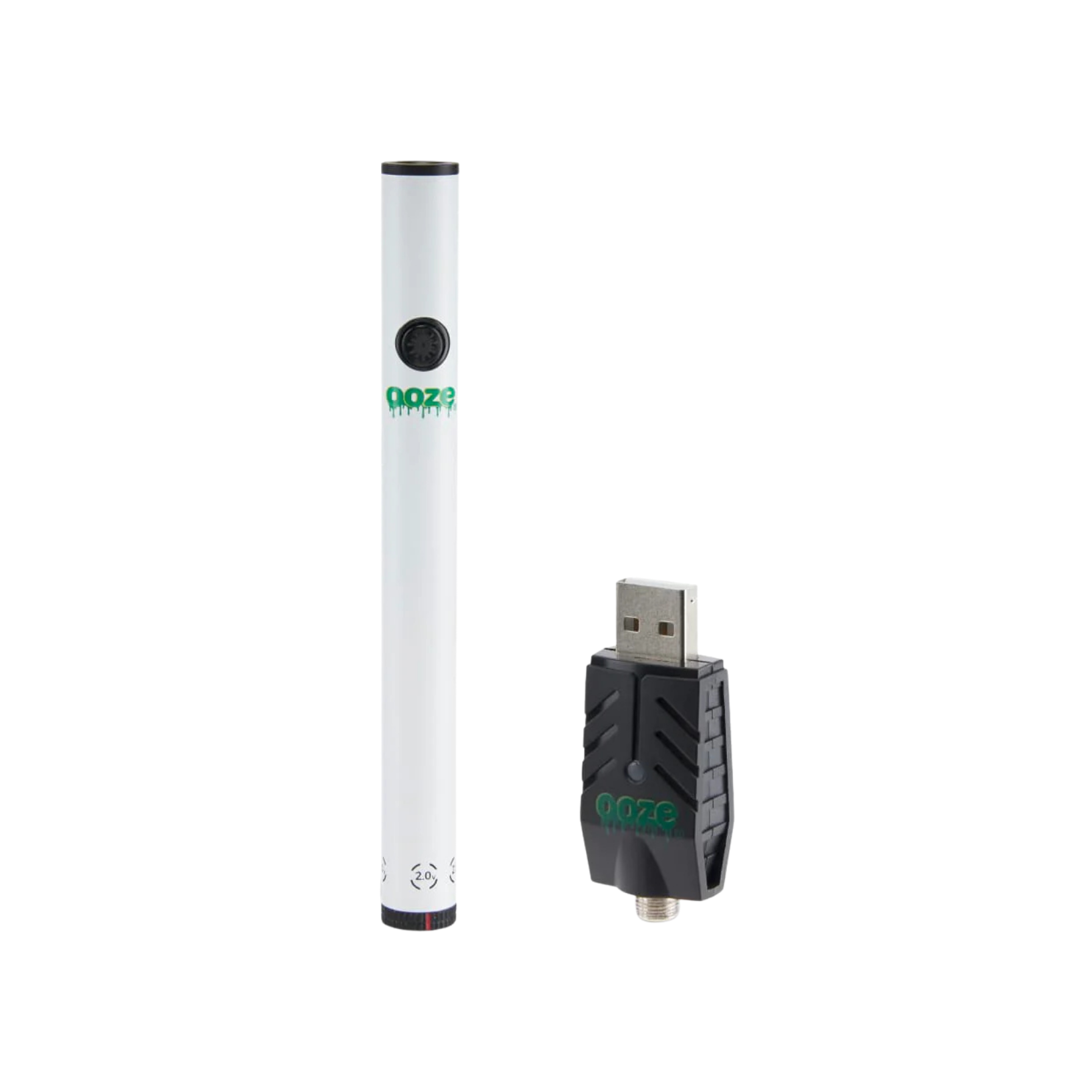 Ooze - Slim Twist 510 Thread Battery - Ghost White