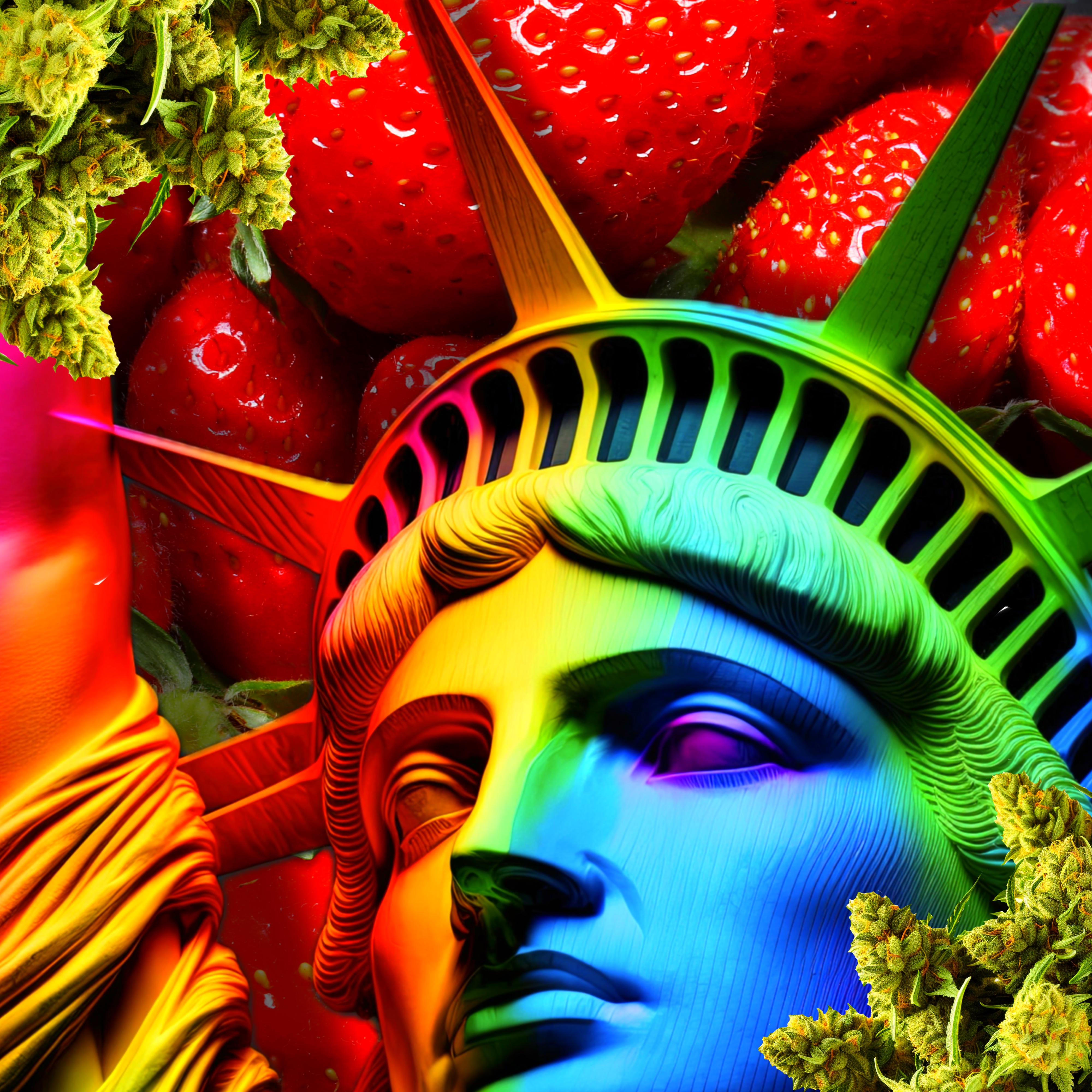 Strawberry Sour Diesel | Pre-Roll | 5 Pack Infused | Sativa |