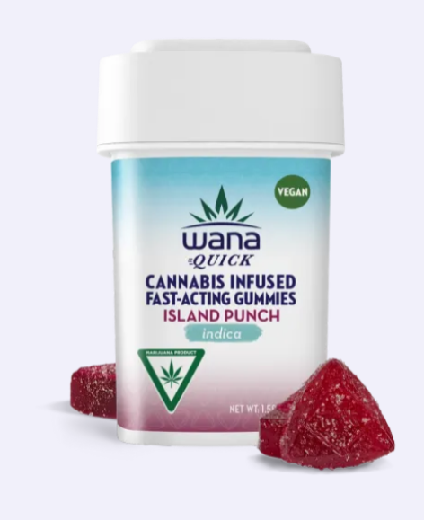 Wana | Island Punch Quick Gummies 10pk | 100mg