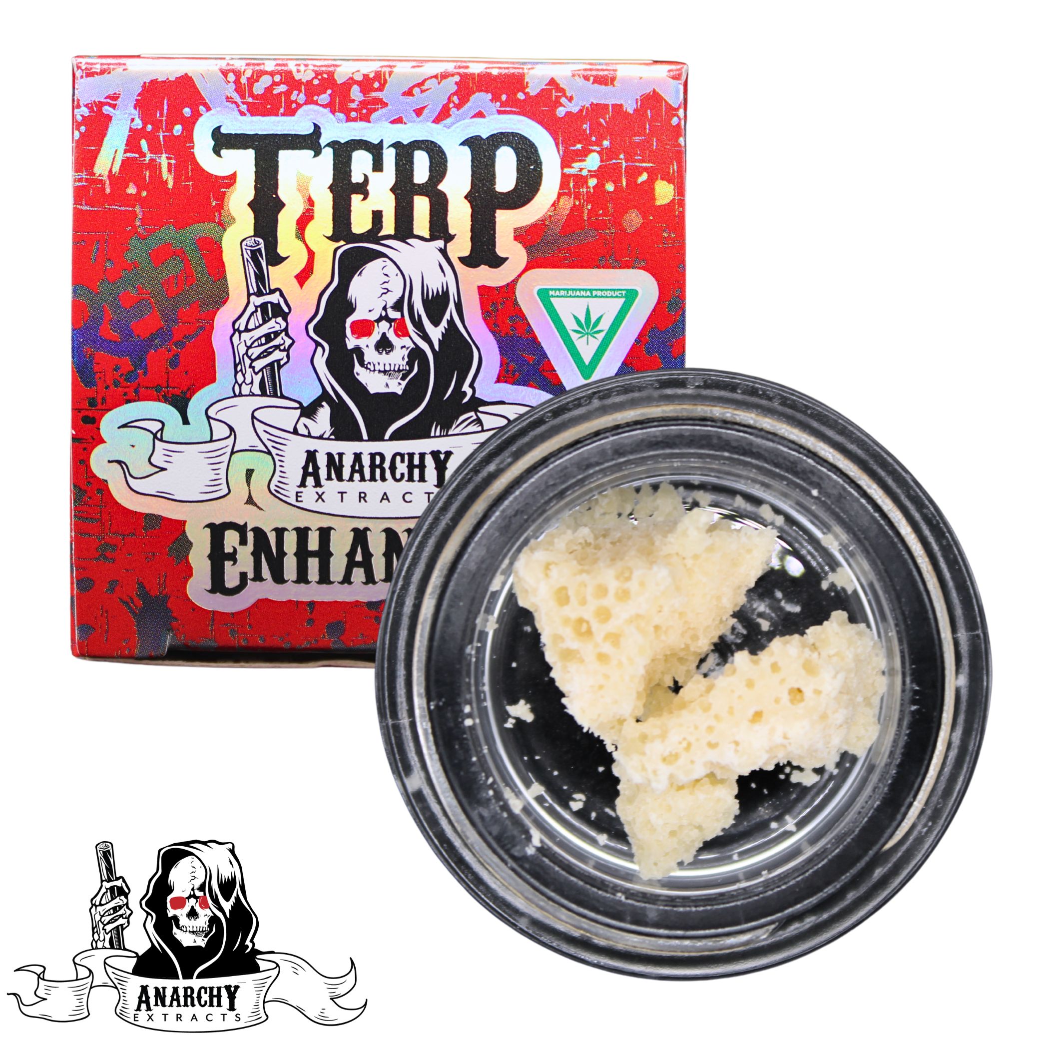 Anarchy - Strawberry Swirl - Terp Enhanced - Crumble