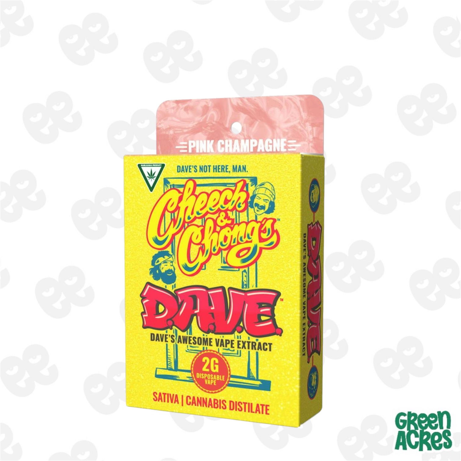 Cheech & Chong - 2g D.A.V.E Vapes - Pink Champagne