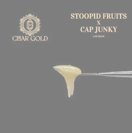 Clear Gold Concentrate | Stoopid Fruits x Cap Junky Live Resin product photo