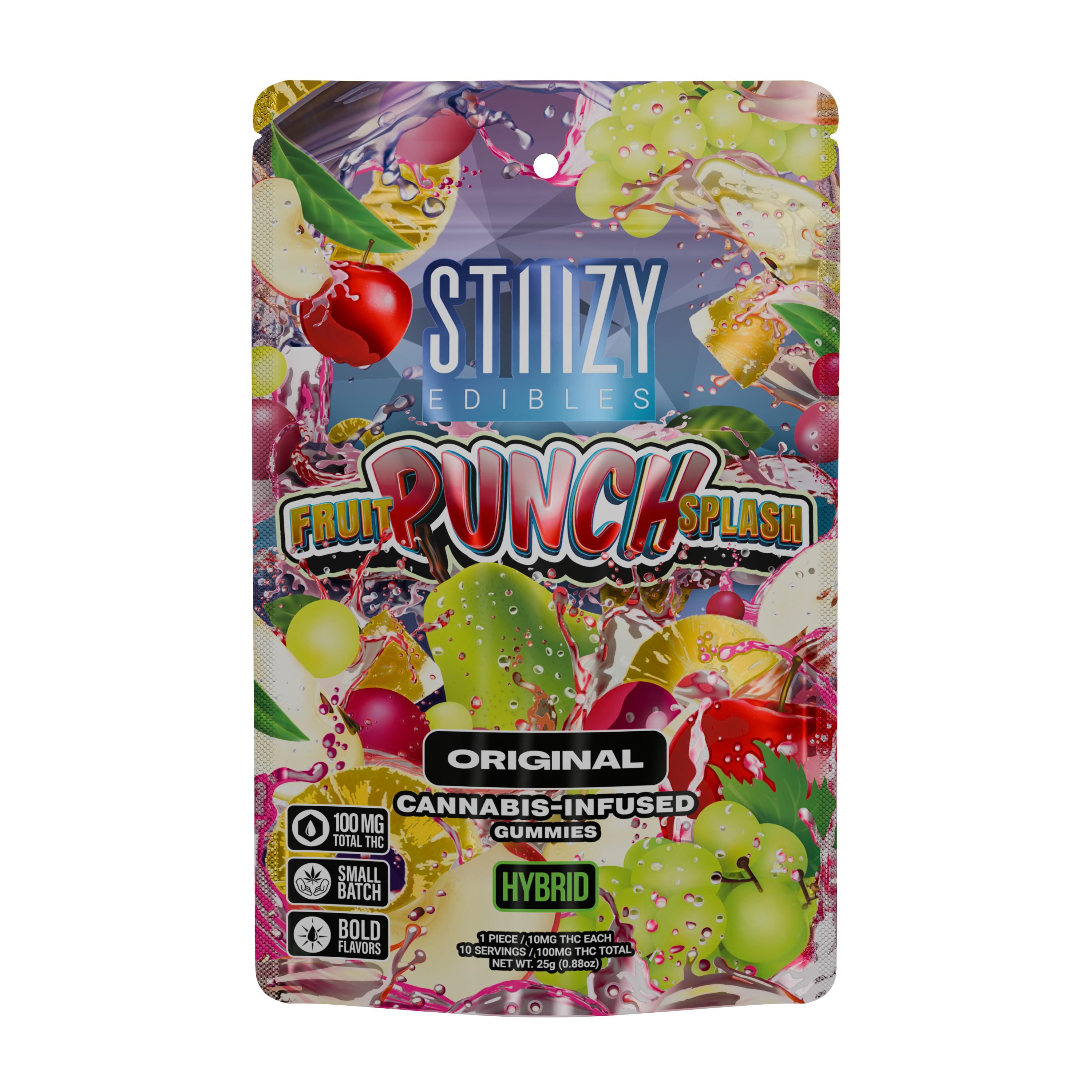 Fruit Punch Splash | Gummies | 10pk | 100mg