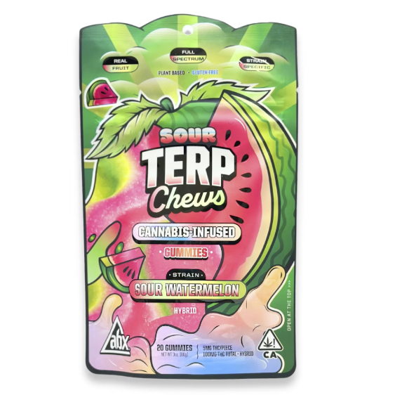 AbsoluteXtracts: Abx Terp Chews - Sour Watermelon