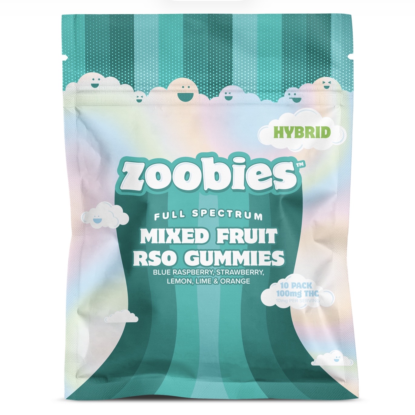 Mixed Fruit (Hybrid) | Zoobies | RSO Gummies
