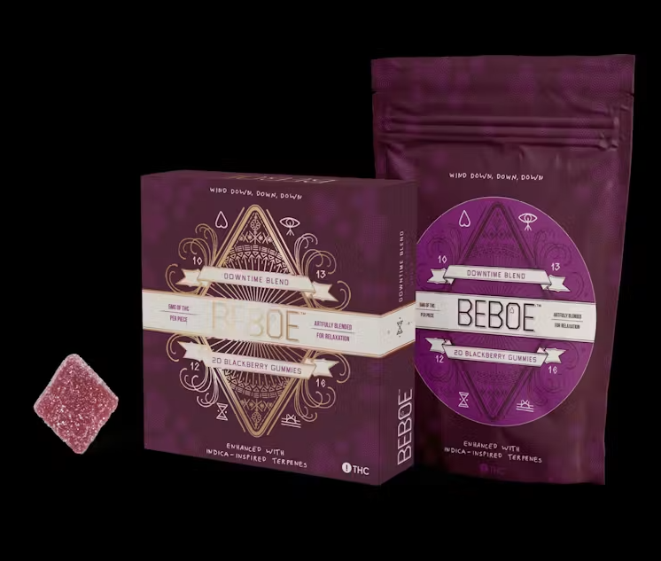 Downtime Blackberry 1:1 (THC:CBD) | Gummies 100mg | 20pk