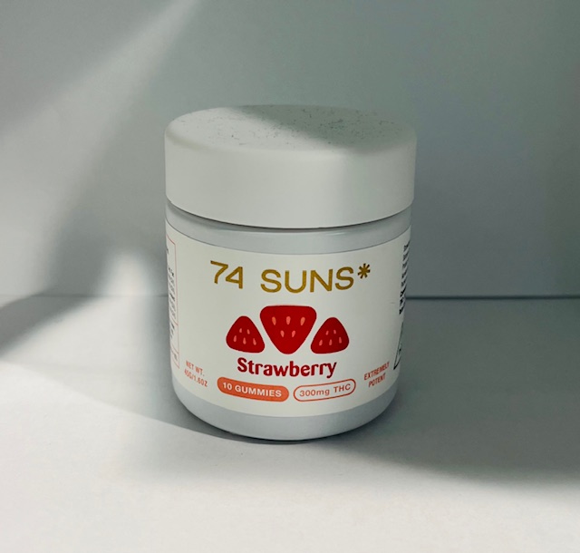 74 Suns | 300MG | Strawberry gummy