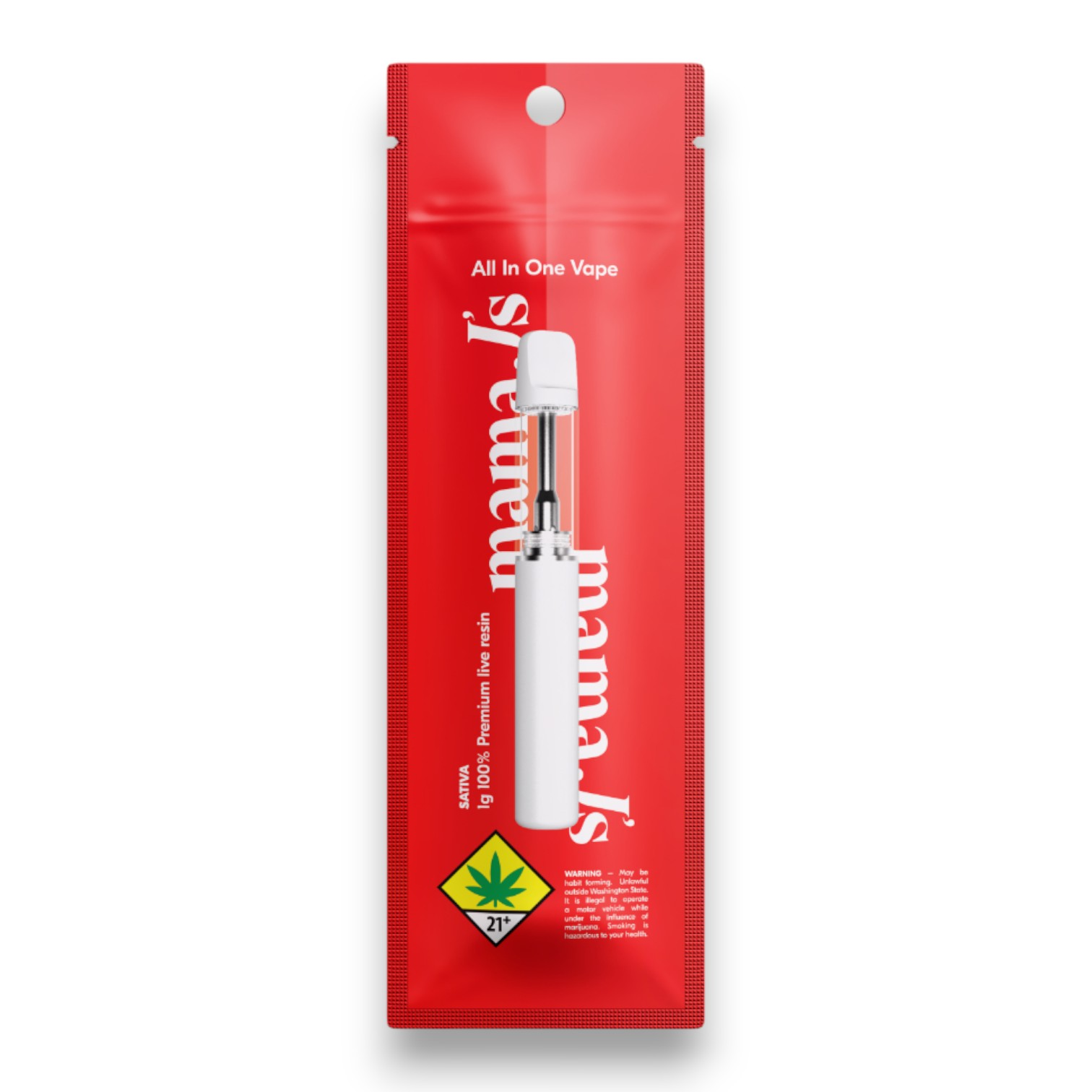 Mama J's: White Widow - Live Resin Disposable