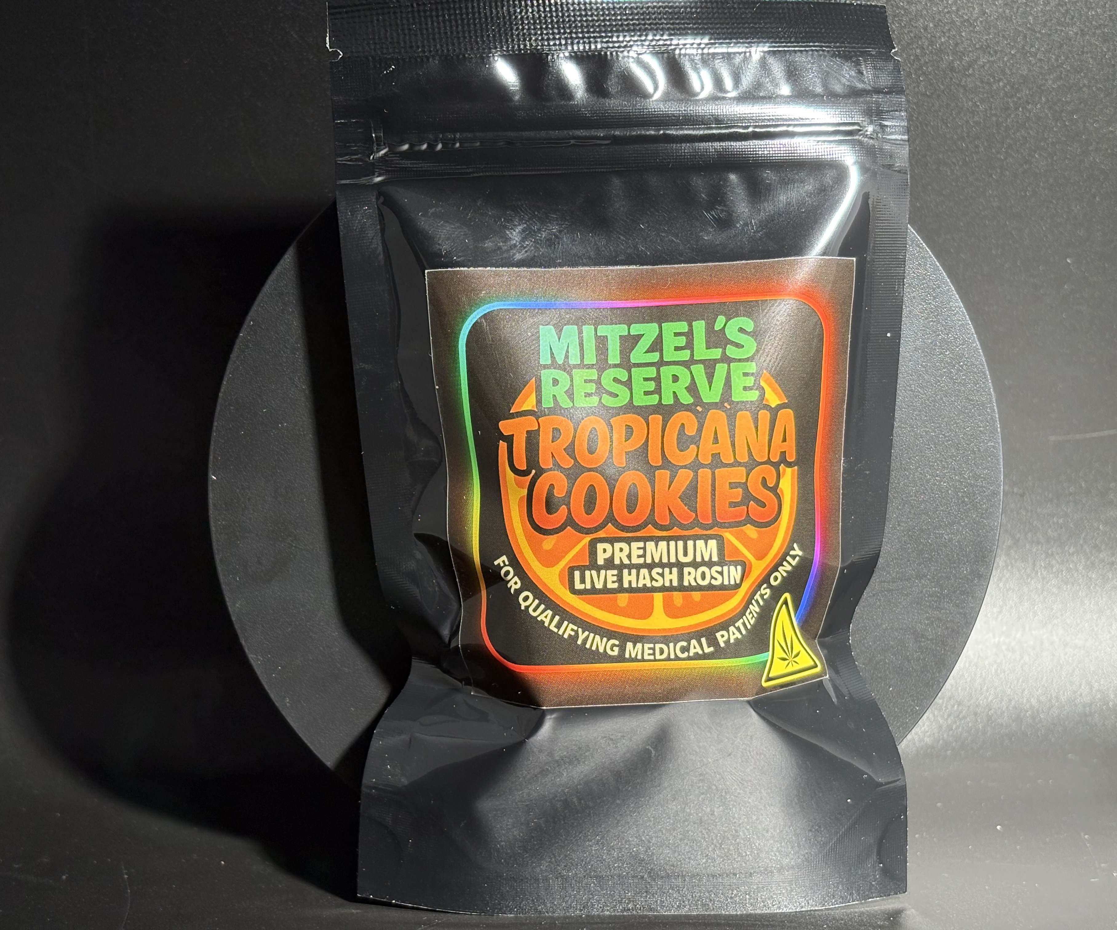 Mitzel's Reserve - Concentrate - Live Hash Rosin - 1 Gram - Tropicana Cookies