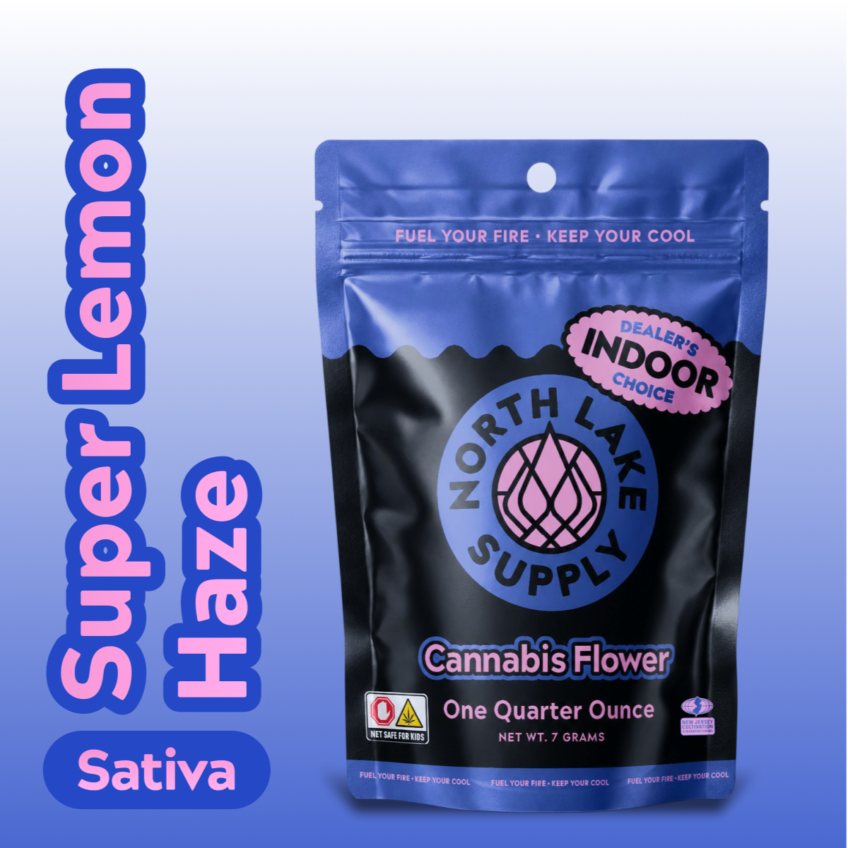 Flower - Super Lemon Haze - North Lake Supply - REC