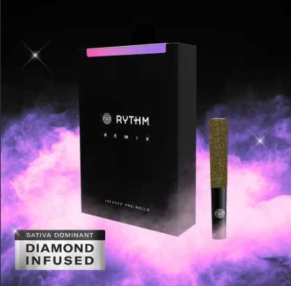 RYTHM REMIX Infused Joint 2.5g: Durban Poison 5pk